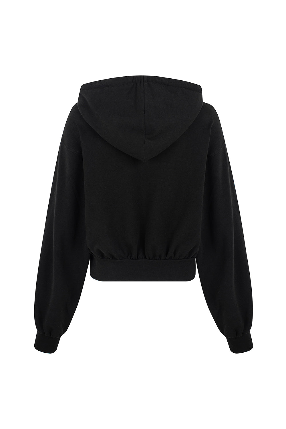 BLACK TRACKSUIT HOODIE