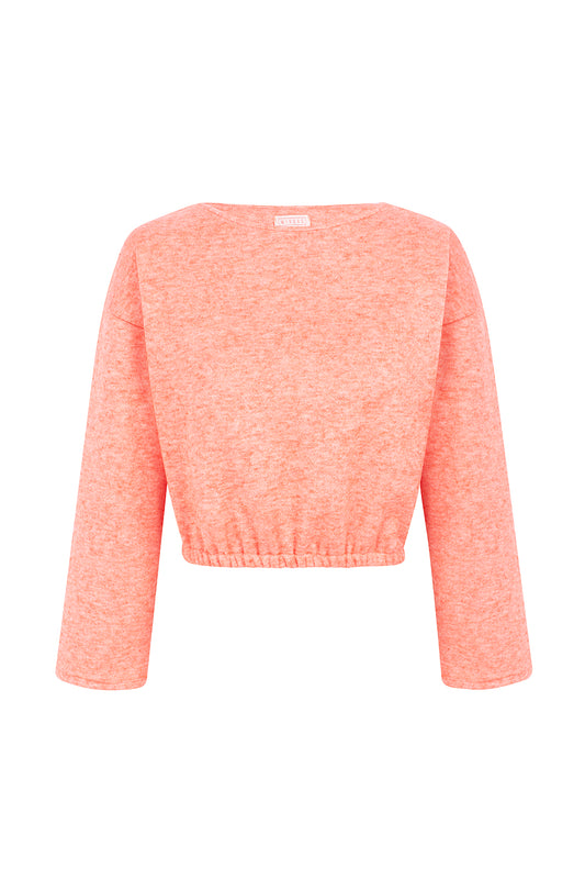 SALMON LOUNGEWEAR SWEATSHIRT