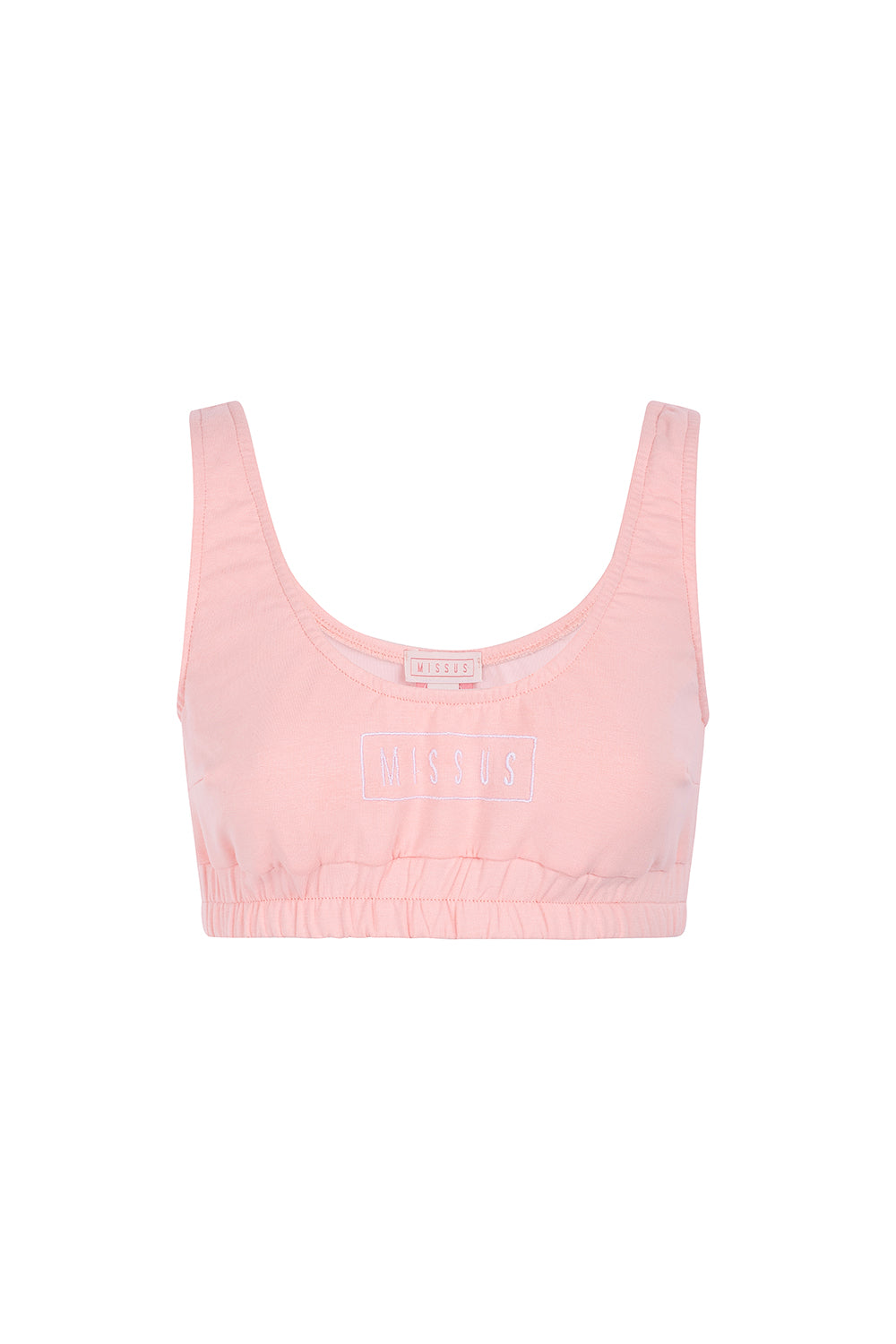 LIGHT PINK CROP TOP TRACKSUIT