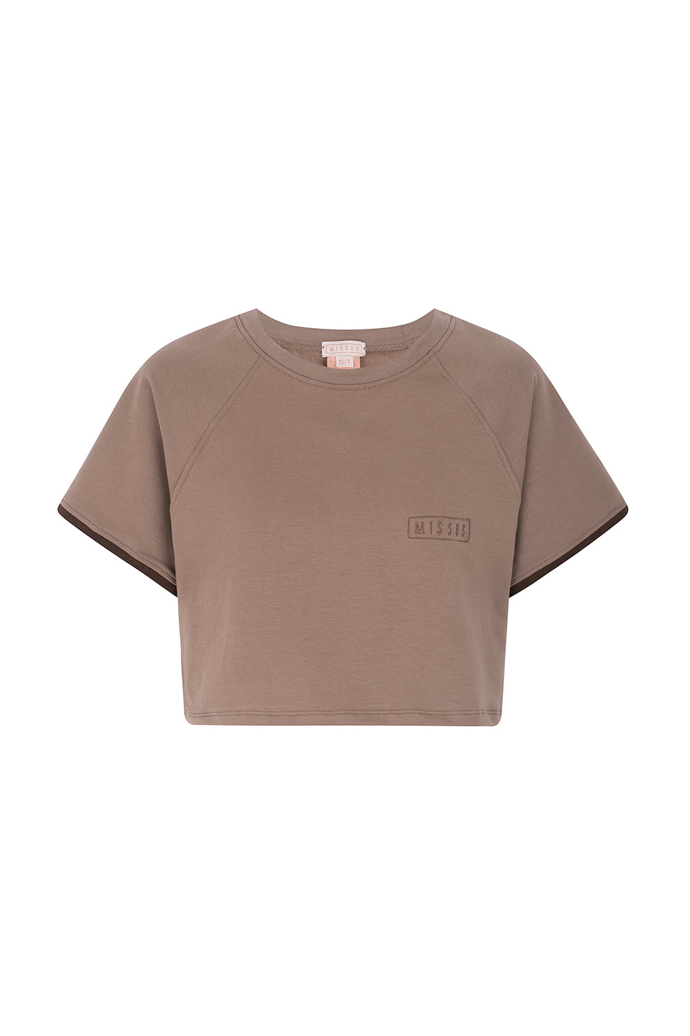 TAUPE TRACKSUIT T-SHIRT