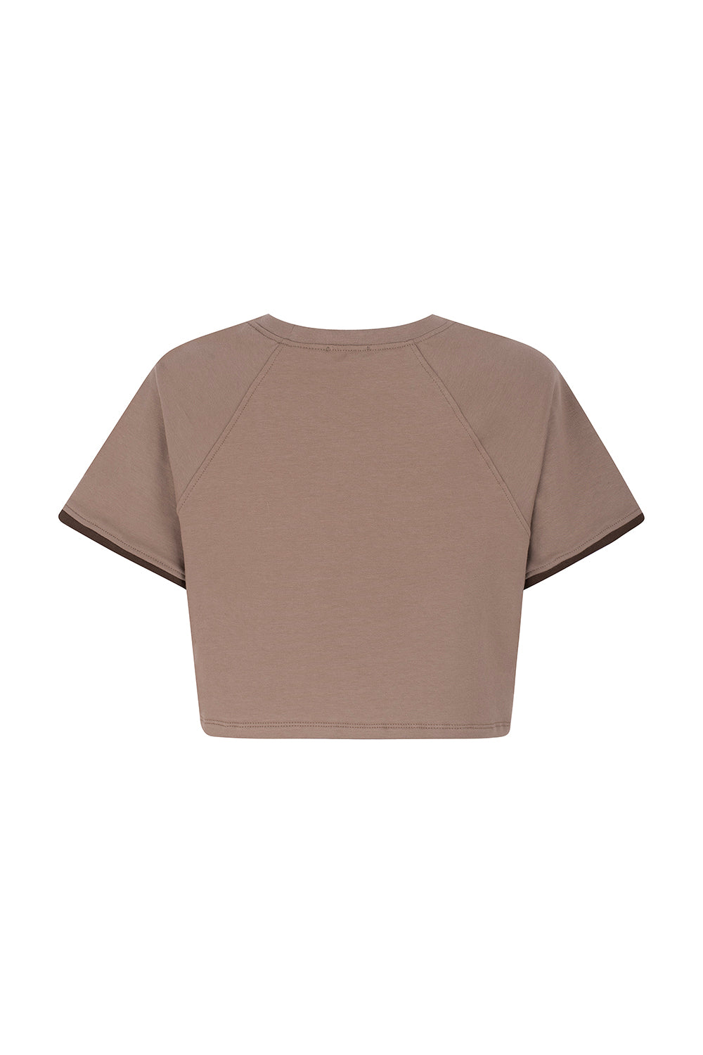 TAUPE TRACKSUIT T-SHIRT